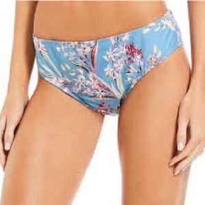 Antonio Melani Pacific Islander Blue Floral Bikini